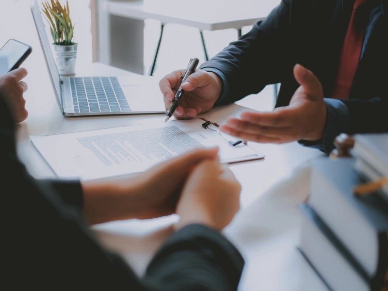a client and employer compare a 401a vs 401k retirement plan.